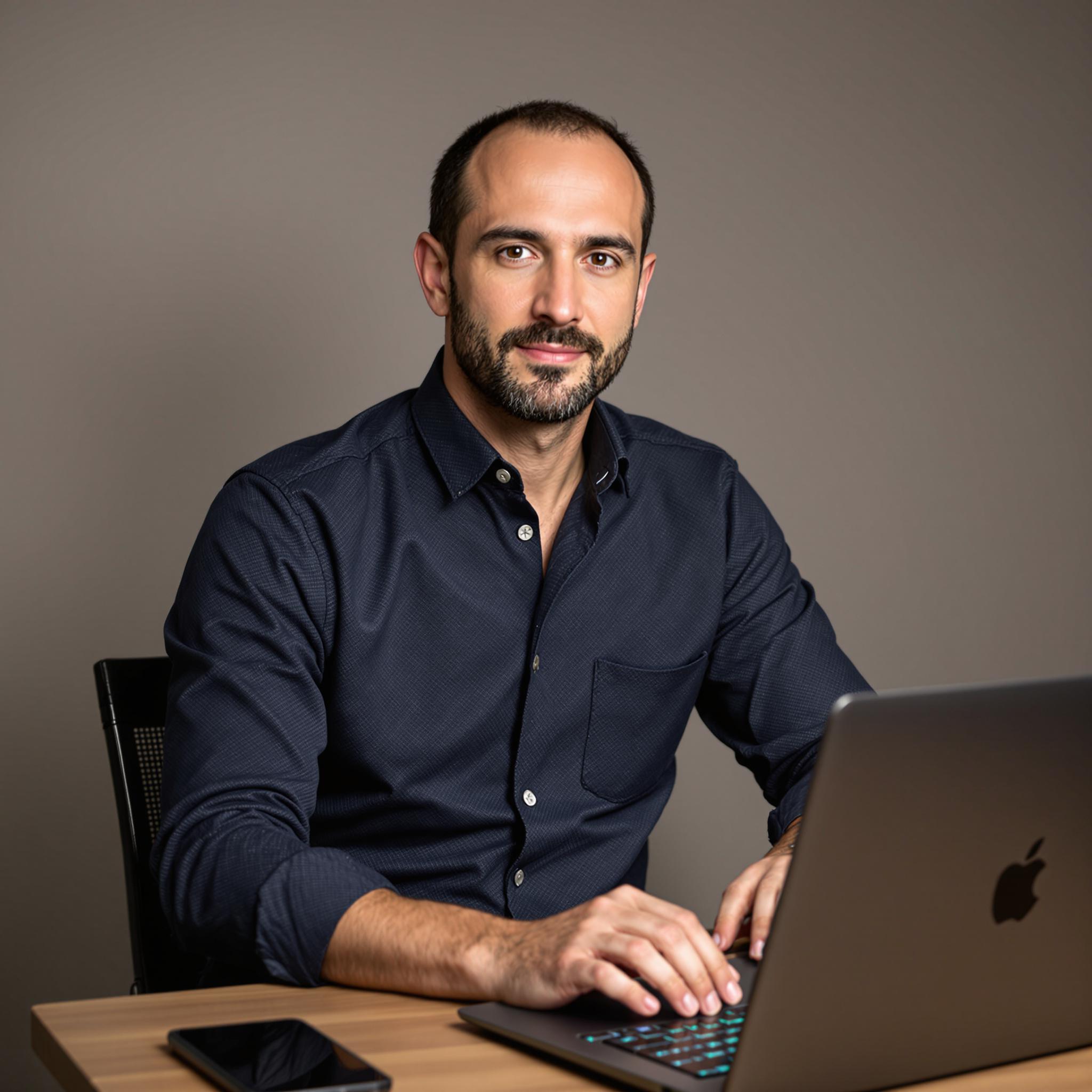 Professional AI-generated business photo example